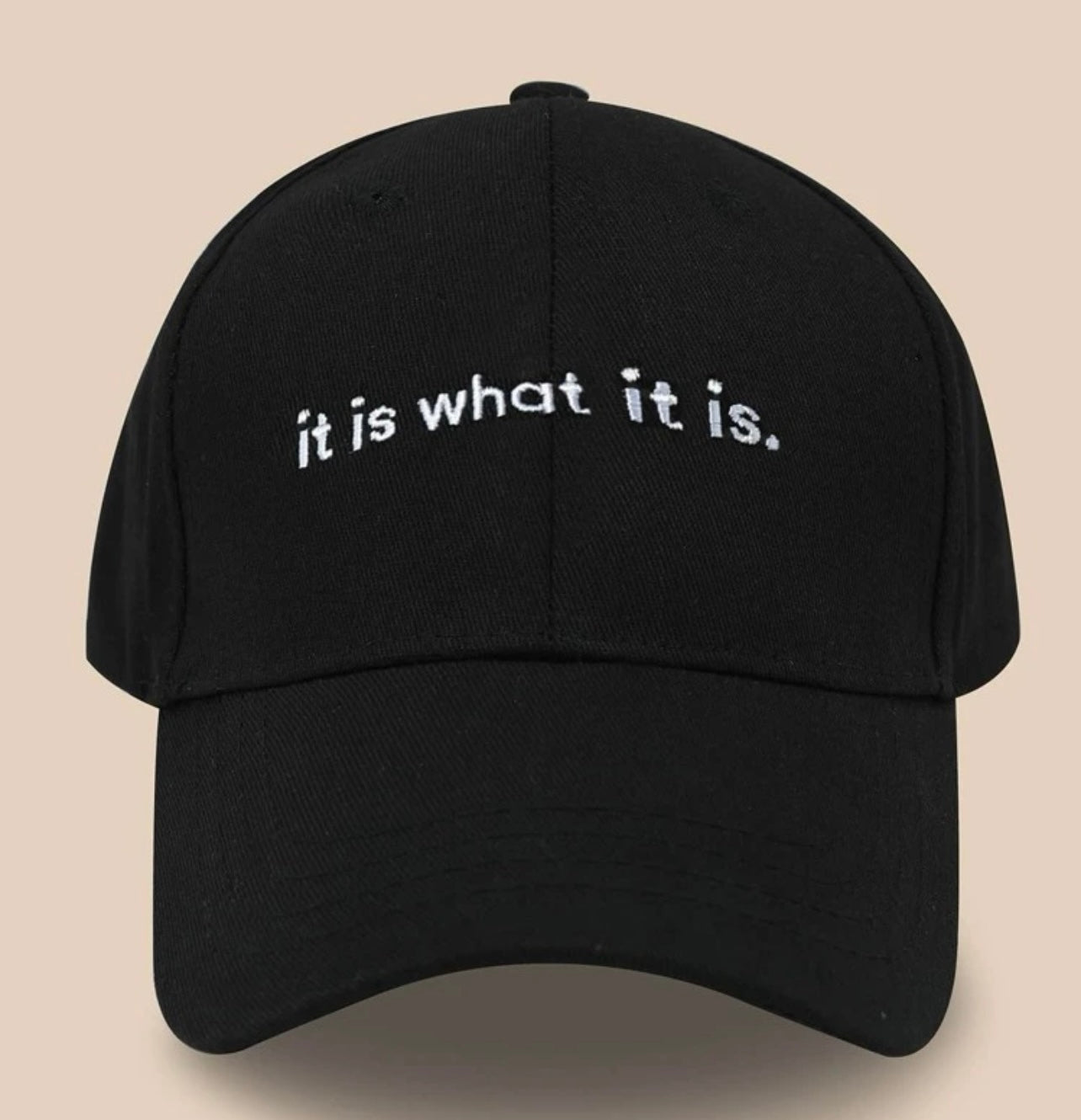 “It is what it is” cap