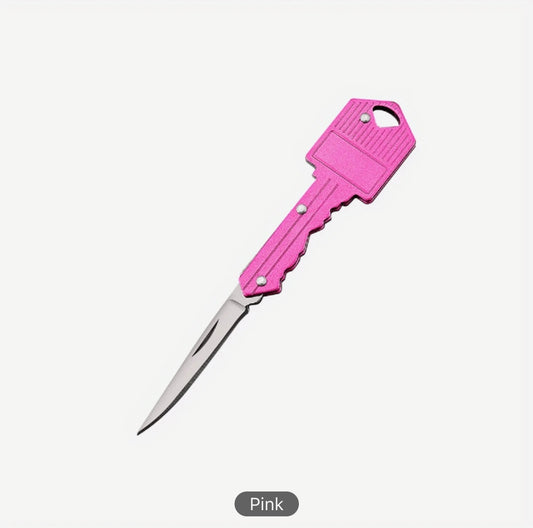 Mini key knife keychain